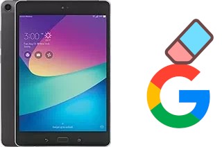 How to delete the Google account in Asus Zenpad Z8s ZT582KL