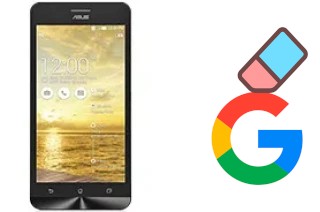 How to delete the Google account in Asus Zenfone 5 A500KL (2014)