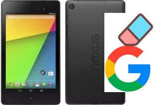 How to delete the Google account in Asus Google Nexus 7 (2013)