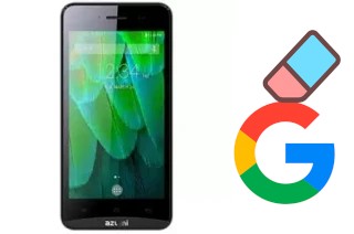 How to delete the Google account in Azumi A45GL