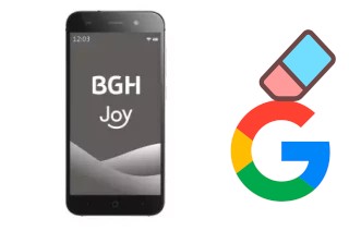 How to delete the Google account in BGH Joy V6