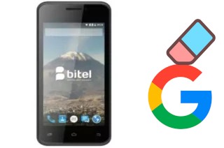 How to delete the Google account in Bitel B8416