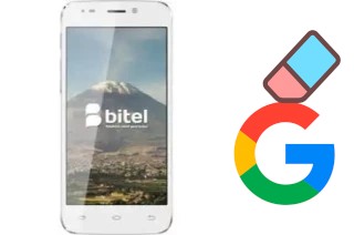 How to delete the Google account in Bitel B8602