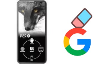 How to delete the Google account in Black Fox B4 mini NFC