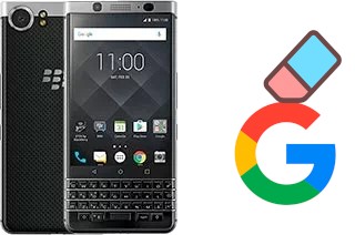 How to delete the Google account in BlackBerry KEYone