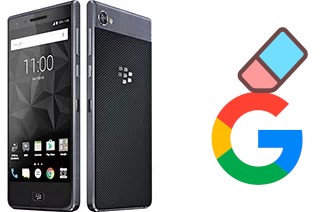 How to delete the Google account in BlackBerry Motion