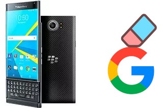 How to delete the Google account in BlackBerry Priv