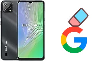 How to delete the Google account in Blackview A55