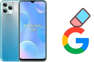 How to delete the Google account in Blackview A95