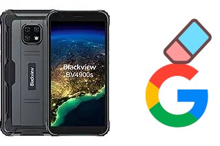 How to delete the Google account in Blackview BV4900s