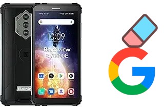 How to delete the Google account in Blackview BV6600E