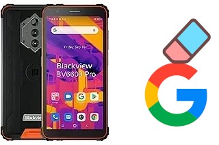 How to delete the Google account in Blackview BV6600 Pro