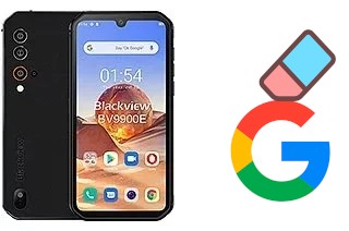 How to delete the Google account in Blackview BV9900E