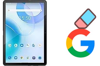 How to delete the Google account in Blackview Tab 10 Pro