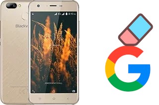 How to delete the Google account in Blackview A7 Pro