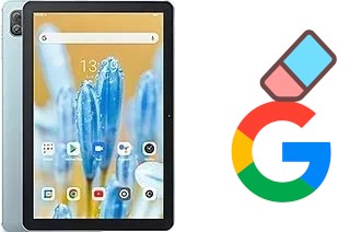 How to delete the Google account in Blackview Oscal Pad 70