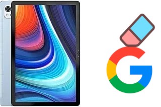 How to delete the Google account in Blackview Oscal Pad 13
