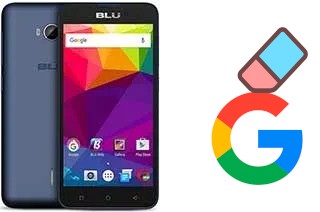 How to delete the Google account in BLU Dash 4.5 (2016)