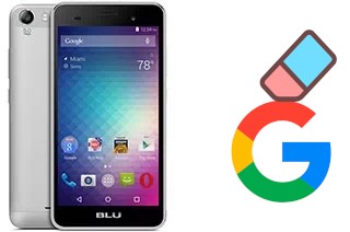 How to delete the Google account in BLU Dash M2