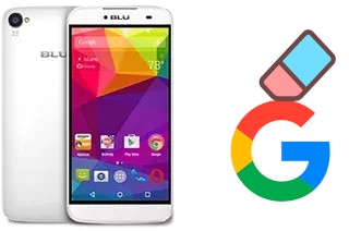 How to delete the Google account in BLU Dash X Plus