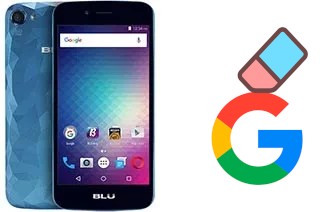 How to delete the Google account in BLU Diamond M