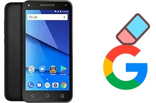 How to delete the Google account in BLU Dash L5 LTE