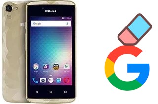 How to delete the Google account in BLU Energy Diamond