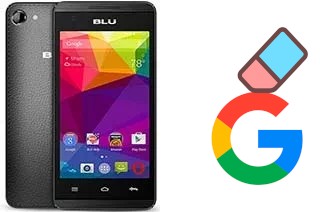 How to delete the Google account in BLU Energy JR