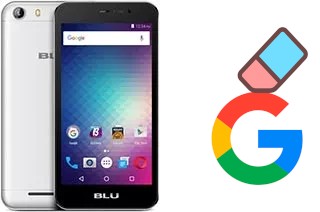 How to delete the Google account in BLU Energy M