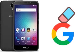 How to delete the Google account in BLU Energy X Plus 2