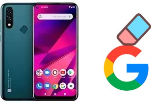 How to delete the Google account in BLU G70