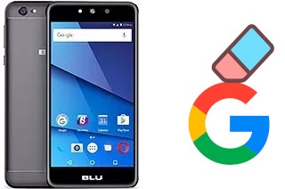 How to delete the Google account in BLU Grand XL