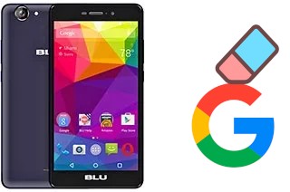 How to delete the Google account in BLU Life XL