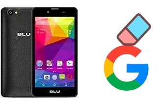 How to delete the Google account in BLU Neo X