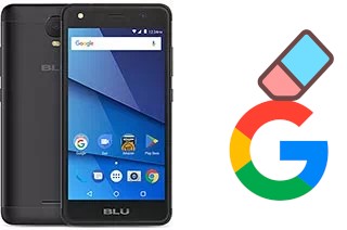 How to delete the Google account in BLU Studio G3