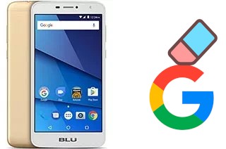 How to delete the Google account in BLU Studio Mega