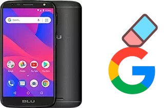 How to delete the Google account in BLU Studio G4