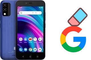 How to delete the Google account in BLU Studio X5 (2022)