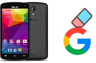 How to delete the Google account in BLU Studio X8 HD