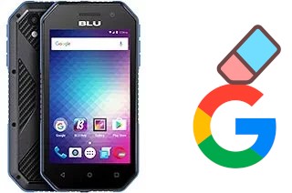 How to delete the Google account in BLU Tank Xtreme 4.0