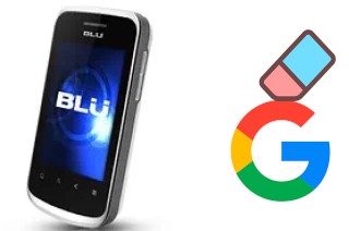 How to delete the Google account in BLU Tango