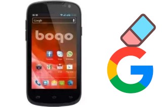 How to delete the Google account in Bogo BO-LFSP4