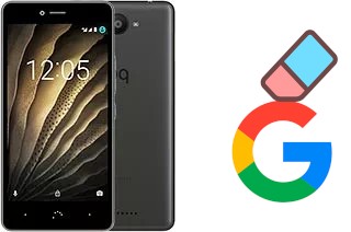 How to delete the Google account in BQ Aquaris U Lite