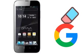 How to delete the Google account in Brava DM-992A