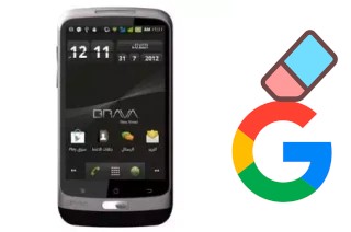 How to delete the Google account in Brava Vega DM-990