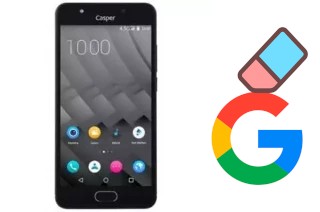 How to delete the Google account in Casper Via M2