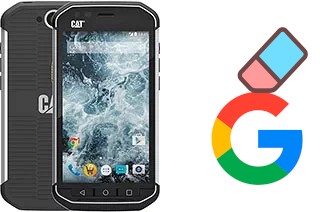 How to delete the Google account in Cat S40