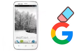 How to delete the Google account in CCE Motion Plus SK504