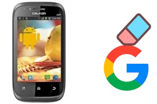 How to delete the Google account in Celkon A89