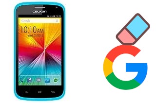 How to delete the Google account in Celkon A407